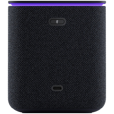 Умная колонка Яндекс Станция Миди с Алисой на YaGPT чёрный